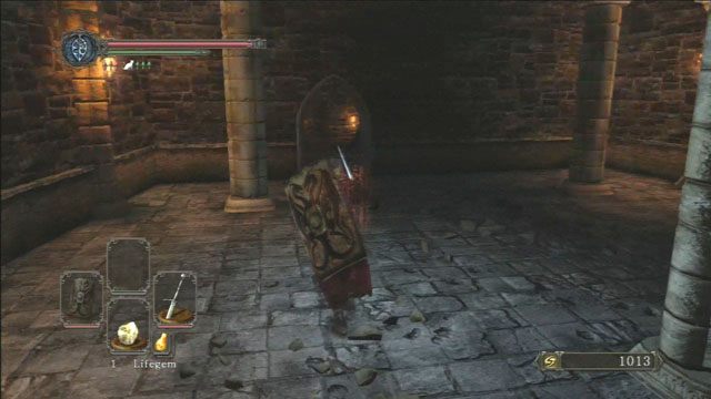 Przejdź przez drzwi - Heides Tower Of Flame - Podziemia | Opis przejścia | Dark Souls II - Dark Souls II - poradnik do gry