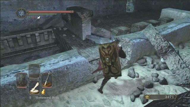 Przejdź po zniszczonym murze - The Lost Bastille | Opis przejścia | Dark Souls II - Dark Souls II - poradnik do gry