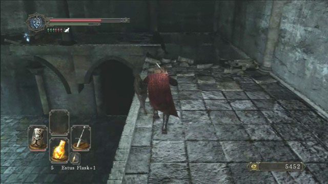 Przeskocz przez dziurę - The Lost Bastille - Wnętrza | Opis przejścia | Dark Souls II - Dark Souls II - poradnik do gry