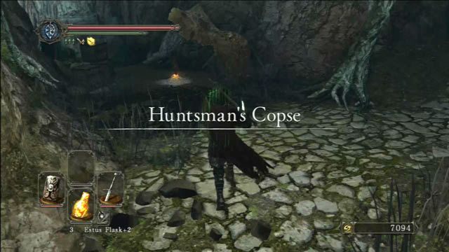 Rozpal ognisko - Huntsmans Copse - droga do Undead Purgatory | Opis przejścia | Dark Souls II - Dark Souls II - poradnik do gry