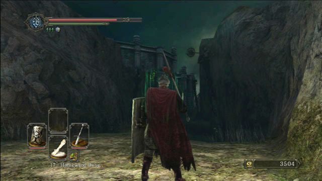 Uważaj na przeciwników na kolumnach - Huntsmans Copse - droga do Undead Purgatory | Opis przejścia | Dark Souls II - Dark Souls II - poradnik do gry