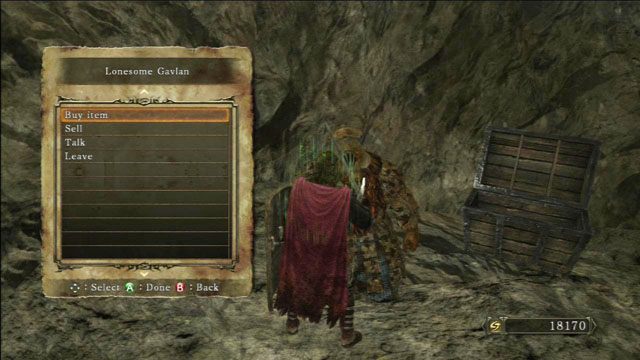 U Gavlana możesz kupować i sprzedawać - Harvest Valley | Opis przejścia | Dark Souls II - Dark Souls II - poradnik do gry