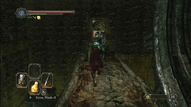 Przebiegnij mostem w stronę wroga - Earthen Peak | Opis przejścia | Dark Souls II - Dark Souls II - poradnik do gry