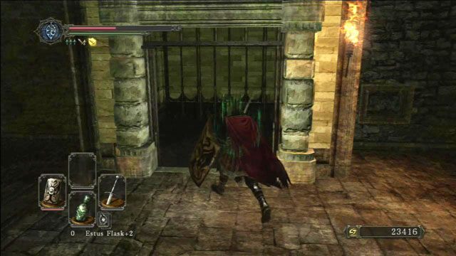 Skorzystaj z windy - Iron Keep - droga przez fortecę | Opis przejścia | Dark Souls II - Dark Souls II - poradnik do gry