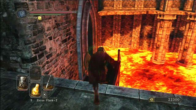 Przeskocz na schody - Iron Keep - droga przez fortecę | Opis przejścia | Dark Souls II - Dark Souls II - poradnik do gry