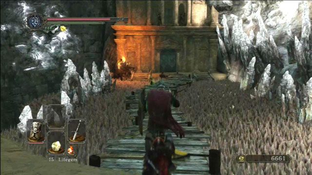 Uważaj na kolce - Brightstone Cove Of Tseldora - leże królowej | Opis przejścia | Dark Souls II - Dark Souls II - poradnik do gry