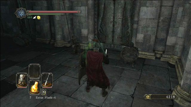 Zabijaj strażników przy drzwiach - Drangleic Castle - dziedziniec | Opis przejścia | Dark Souls II - Dark Souls II - poradnik do gry