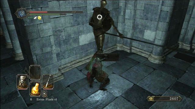 Pokonaj Ruins Sentiels - Drangleic Castle - dziedziniec | Opis przejścia | Dark Souls II - Dark Souls II - poradnik do gry