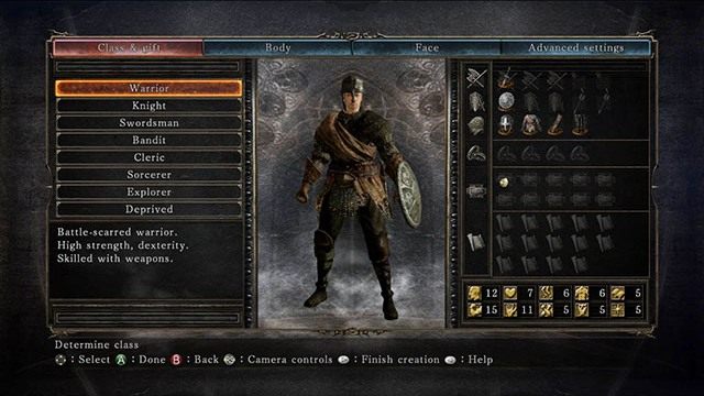 Dostępne klasy - Początkowe klasy | Opis mechanizmów rozgrywki | Dark Souls II - Dark Souls II - poradnik do gry
