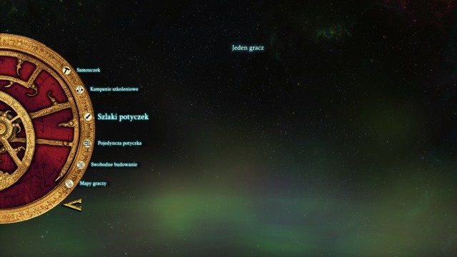 Menu główne oferuje wybór jednego z kilku trybów rozgrywki. - Tryby gry w Twierdza Krzyżowiec II | Podstawy rozgrywki - Twierdza: Krzyżowiec II - poradnik do gry