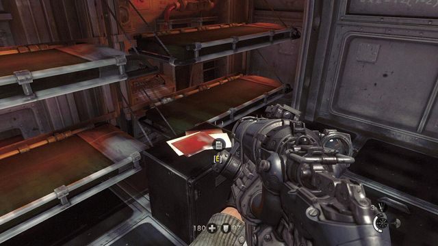 W kolejnym pokoju od ostatniej - U-Boot | Sekrety w Wolfenstein The New Order - Wolfenstein: The New Order - poradnik do gry