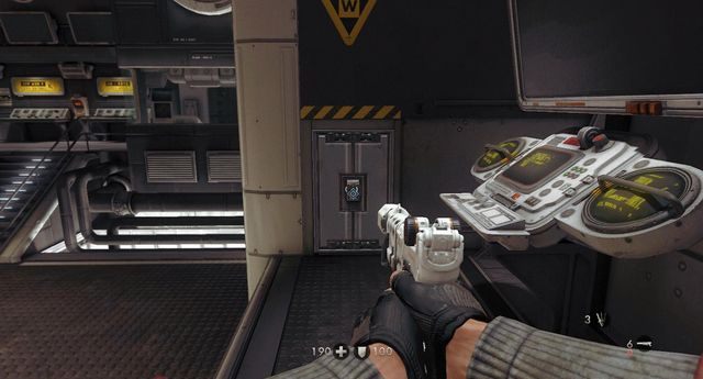 W tym sejfie - Baza Księżycowa | Sekrety w Wolfenstein The New Order - Wolfenstein: The New Order - poradnik do gry