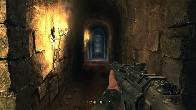 Prosto, a następnei w prawo, po schodach - Sztab Trupiej Główki | Sekrety w Wolfenstein The New Order - Wolfenstein: The New Order - poradnik do gry