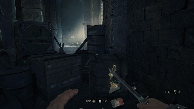 Sekret w zamkniętej skrzyni - Sztab Trupiej Główki | Sekrety w Wolfenstein The New Order - Wolfenstein: The New Order - poradnik do gry