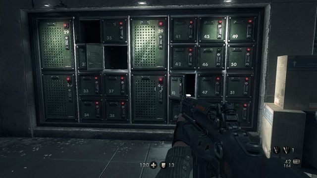 Skrytka 43 będzie zawierała szyfr - Nowy świat | Sekrety w Wolfenstein The New Order - Wolfenstein: The New Order - poradnik do gry