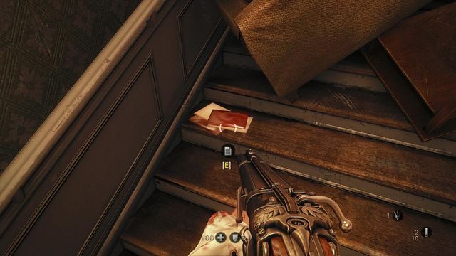 Na schodach oznaczonych na mapie, jako B - Szpital | Sekrety w Wolfenstein The New Order - Wolfenstein: The New Order - poradnik do gry