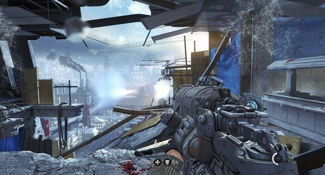 Walka z helikopterem - Powrót do London Nautiki | Misje Główne w Wolfenstein The New Order - Wolfenstein: The New Order - poradnik do gry