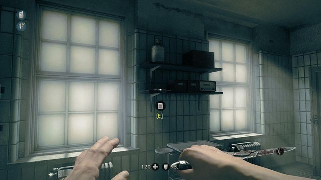 Na półce obok umywalki - Obóz Belica | Sekrety w Wolfenstein The New Order - Wolfenstein: The New Order - poradnik do gry