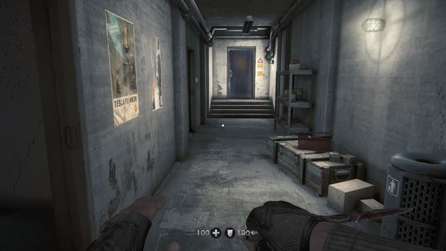 W lewym pokoju - Więzienie Eisenwald | Sekrety w Wolfenstein The New Order - Wolfenstein: The New Order - poradnik do gry