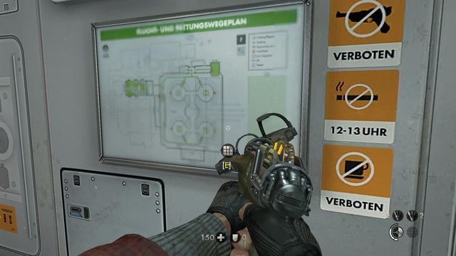 Mapa będzie wisiała w pokoju z artefaktami - London Nautica | Sekrety w Wolfenstein The New Order - Wolfenstein: The New Order - poradnik do gry