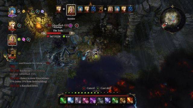 Podczas walki sporo się dzieje. - First Garden (Void Dragon) | Dark Forest - misje główne w Divinity - Divinity: Grzech Pierworodny - poradnik do gry