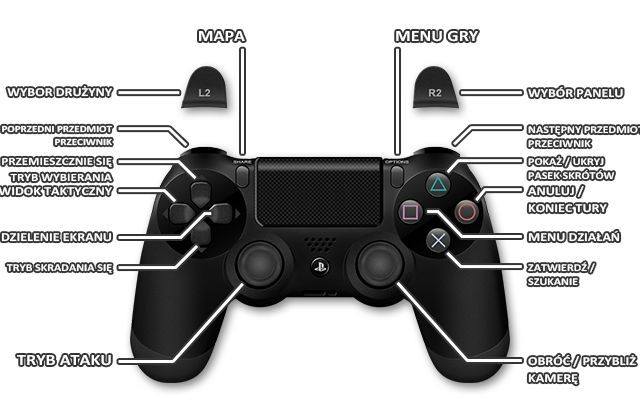 1 - Playstation 4 | Sterowanie w Divinity Grzech Pierworodny - Divinity: Grzech Pierworodny - poradnik do gry