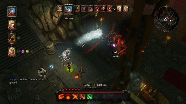Granaty zamrażające to idealny oręż na tą walkę. - Evelyn | Bossowie w Divinity Grzech Pierworodny - Divinity: Grzech Pierworodny - poradnik do gry