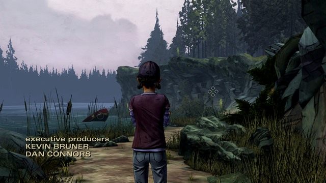 Bezpieczna Clementine na brzegu - Rozdział 4 - Alone | Epizod 1 - All That Remains | The Walking Dead - Season Two - The Walking Dead - Season Two - poradnik do gry