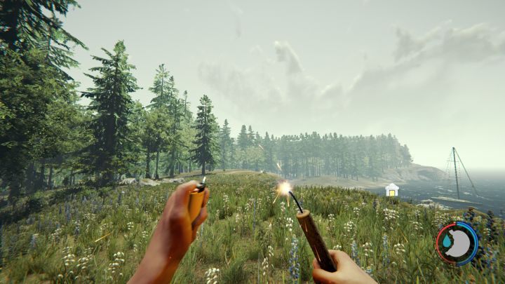 Dynamit to potężna broń, jednak ciężko trafić we wroga. - The Forest: Przedmioty użytkowe - The Forest - poradnik do gry