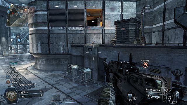Ostatnim wartym uwagi miejscem jest spory budynek, znajdujący się w jednym z końców mapy - Airbase | Mapy w Titanfall - Titanfall - poradnik do gry