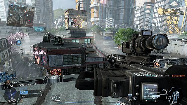Wysokie budynki umożliwiają efektywne snajpienie. - Angel City | Mapy w Titanfall - Titanfall - poradnik do gry