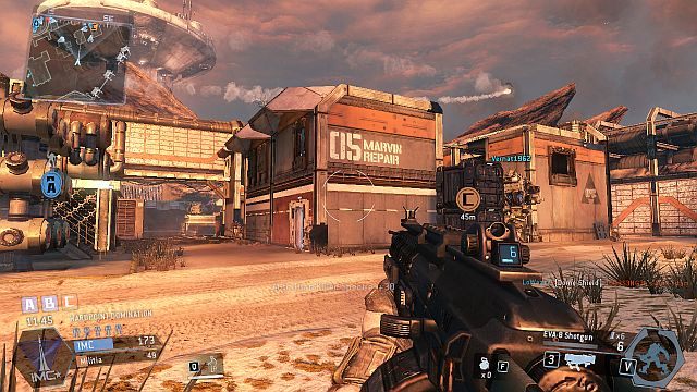 Boczne, mniejsze budynki, znajdujące się na skraju mapy - Demeter | Mapy w Titanfall - Titanfall - poradnik do gry