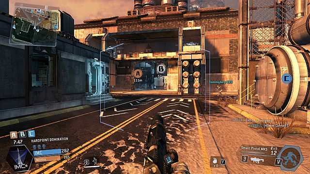 Inne z wejść do pomieszczenia z reaktorem, w którym znajduje się punkt przejęcia. - Demeter | Mapy w Titanfall - Titanfall - poradnik do gry