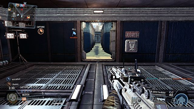 Tunele pomiędzy wieżyczkami. - Training Ground | Mapy w Titanfall - Titanfall - poradnik do gry