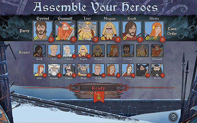 Przykładowy skład drużyny do finałowej bitwy - Zakończenie 2 | Rozdział 7 / Chapter 7 w The Banner Saga - The Banner Saga - poradnik do gry