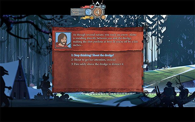 Egil może zginąć jeśli wybierzesz złe opcje dialogowe - Skogr | Rozdział 2 / Chapter 2 w The Banner Saga - The Banner Saga - poradnik do gry