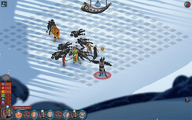 Odmiany Scourge Dredgeów są w stanie przyzywać posiłki - Typy przeciwników | Walka w The Banner Saga - The Banner Saga - poradnik do gry