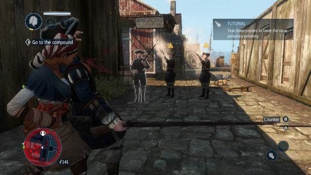 Human Shield - Ludzka Tarcza - Walka w zwarciu | System walki w Assassins Creed Liberation - Assassins Creed: Liberation HD - poradnik do gry