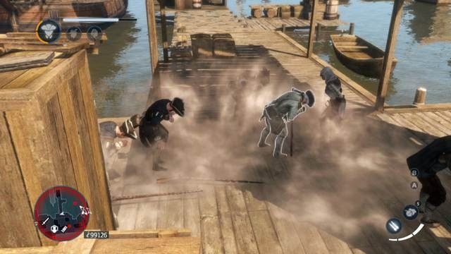 Granat dymny - Walka w zwarciu | System walki w Assassins Creed Liberation - Assassins Creed: Liberation HD - poradnik do gry