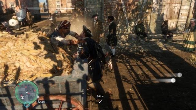 Atakuj z ukrycia - wozy z sianem, krzaki - Triki i sztuczki | System walki w Assassins Creed Liberation - Assassins Creed: Liberation HD - poradnik do gry