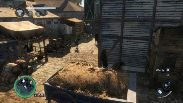 Wozy z sianem znajdziesz w wielu miejscach w Nowym Orleanie - Rozgłos w Assassins Creed Liberation | Inne mechanizmy rozgrywki - Assassins Creed: Liberation HD - poradnik do gry