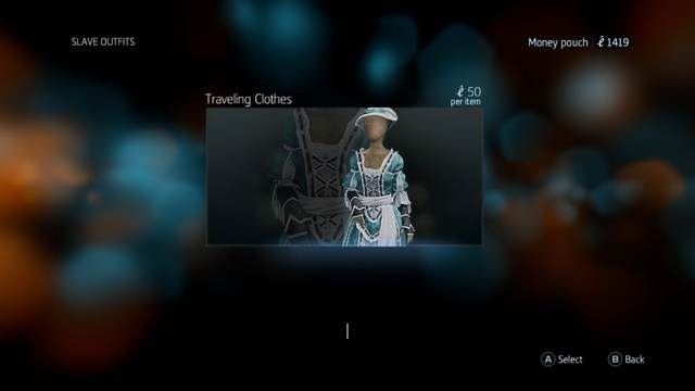 W sklepie możesz kupować także inne kostiumy - Sekwencja 1 | Wątek główny w Assassins Creed Liberation - Assassins Creed: Liberation HD - poradnik do gry