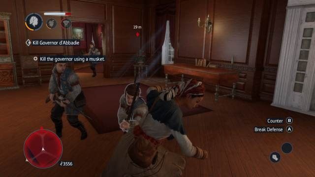 Postaraj się przejąć muszkiet wroga podczas kontrataku - Sekwencja 1 | Wątek główny w Assassins Creed Liberation - Assassins Creed: Liberation HD - poradnik do gry