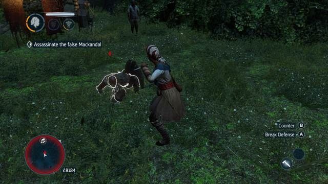 Popchnij oponenta i dobij go, gdy leży - Sekwencja 2 | Wątek główny w Assassins Creed Liberation - Assassins Creed: Liberation HD - poradnik do gry