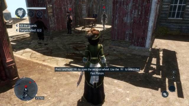 Parasol umożliwi atak bez zwracania uwagi - Sekwencja 3 | Wątek główny w Assassins Creed Liberation - Assassins Creed: Liberation HD - poradnik do gry