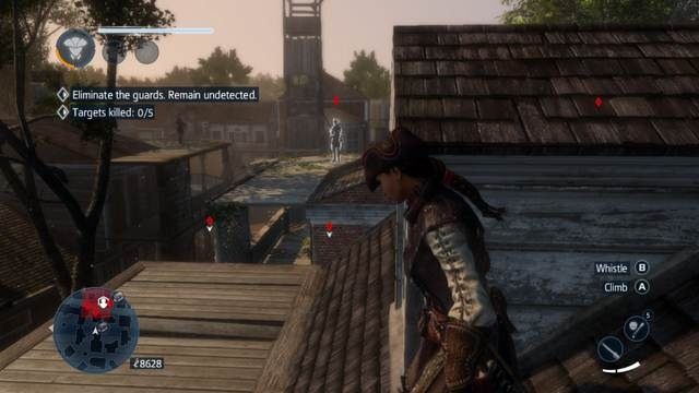 Zdejmij z dystansu przeciwników na dachach - Sekwencja 3 | Wątek główny w Assassins Creed Liberation - Assassins Creed: Liberation HD - poradnik do gry