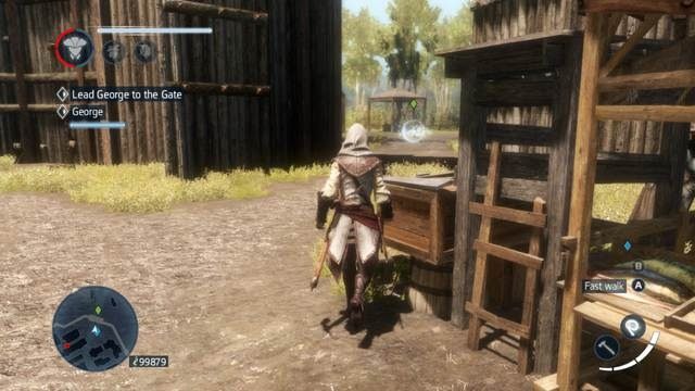 Wydostań się z Georgem przez główną bramę - Sekwencja 7 | Wątek główny w Assassins Creed Liberation - Assassins Creed: Liberation HD - poradnik do gry