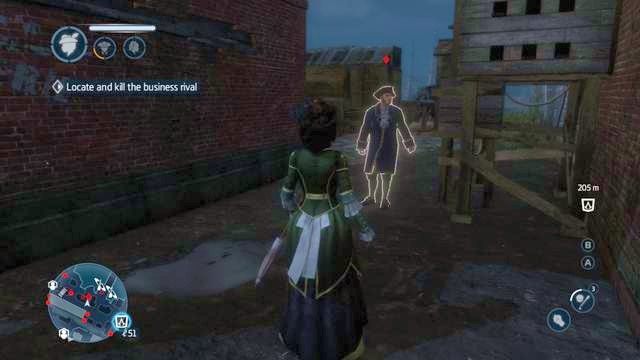 Zabij ochroniarzy, by móc przeszukać ciało - Przeciwnicy biznesu (Business Rivals) | Misje poboczne w AC Liberation - Assassins Creed: Liberation HD - poradnik do gry