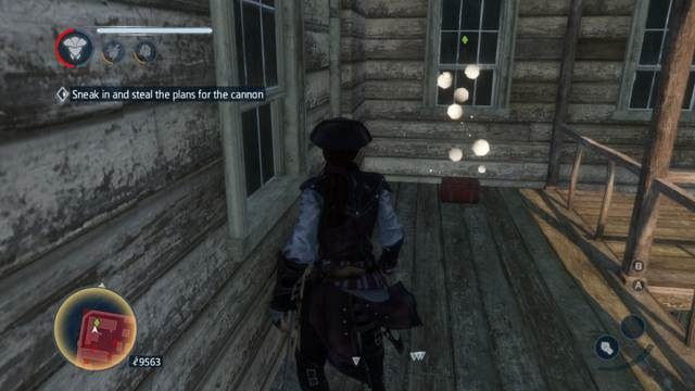 Musisz działać szybko - obiekt leży w szkatułce na balkonie - Załoga statku (Ship Crew) | Misje poboczne w Assassins Creed Liberation - Assassins Creed: Liberation HD - poradnik do gry