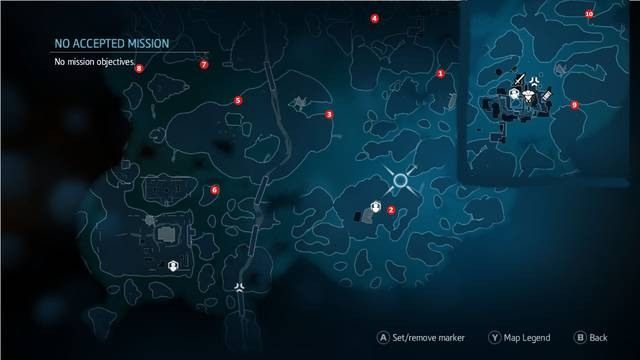 Lokalizacja wszystkich grzybów w Bayou - Znajdźki główne | Znajdźki w Assassins Creed Liberation - Assassins Creed: Liberation HD - poradnik do gry